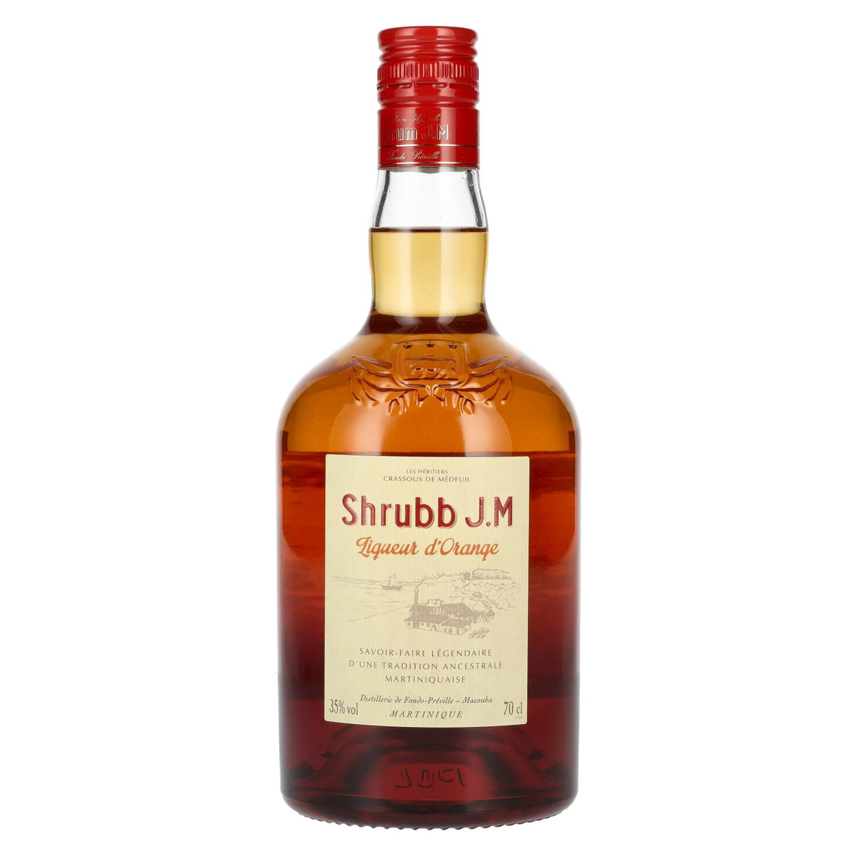 Rhum J.M Shrubb Orange Liqueur 35% vol. 0.7 l