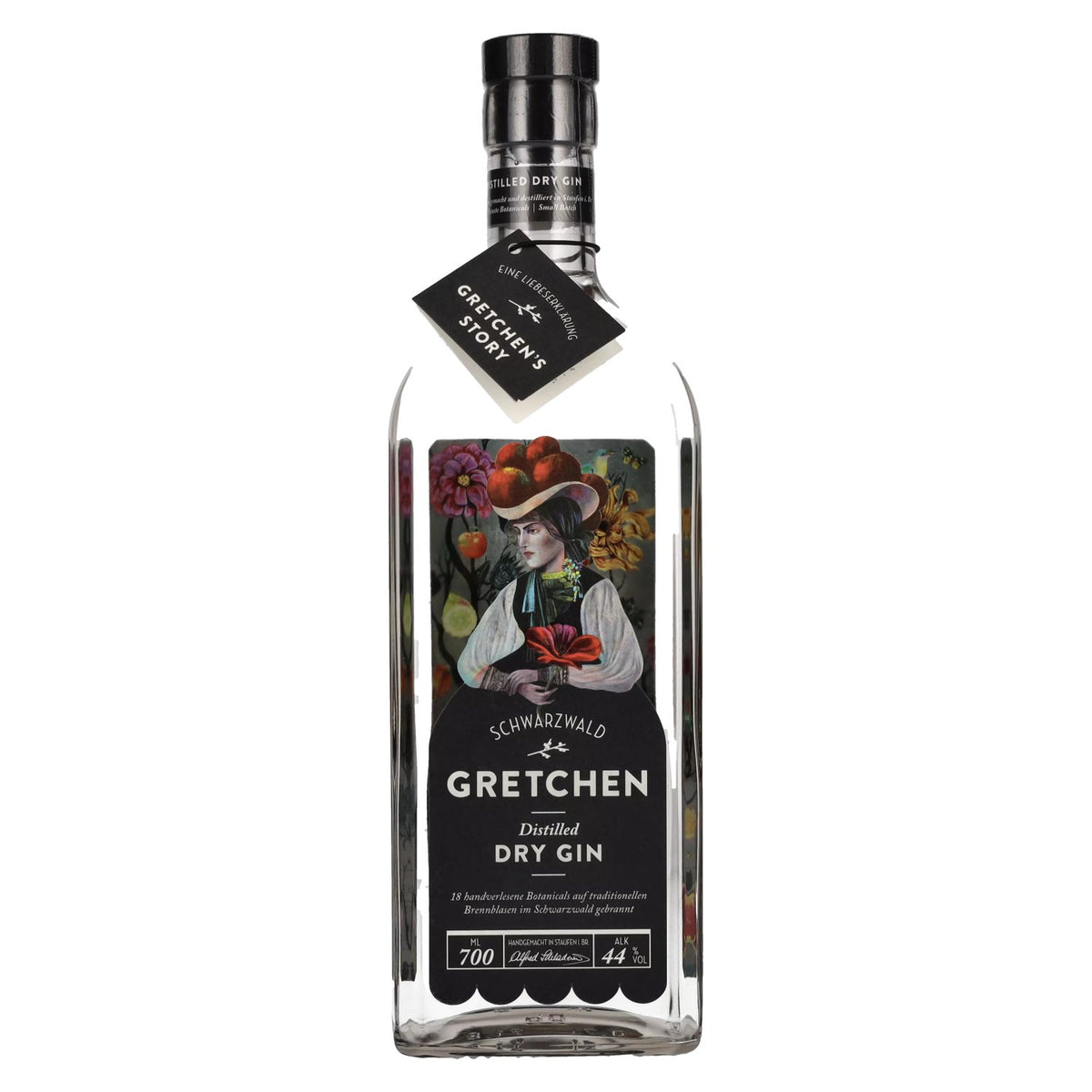Gretchen Schwarzwald Distilled Dry Gin 44% vol. 0,7 l