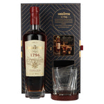 Santa Teresa 1796 Solera Rum 40% ABV, 0.7 litres, in a gift box with a glass