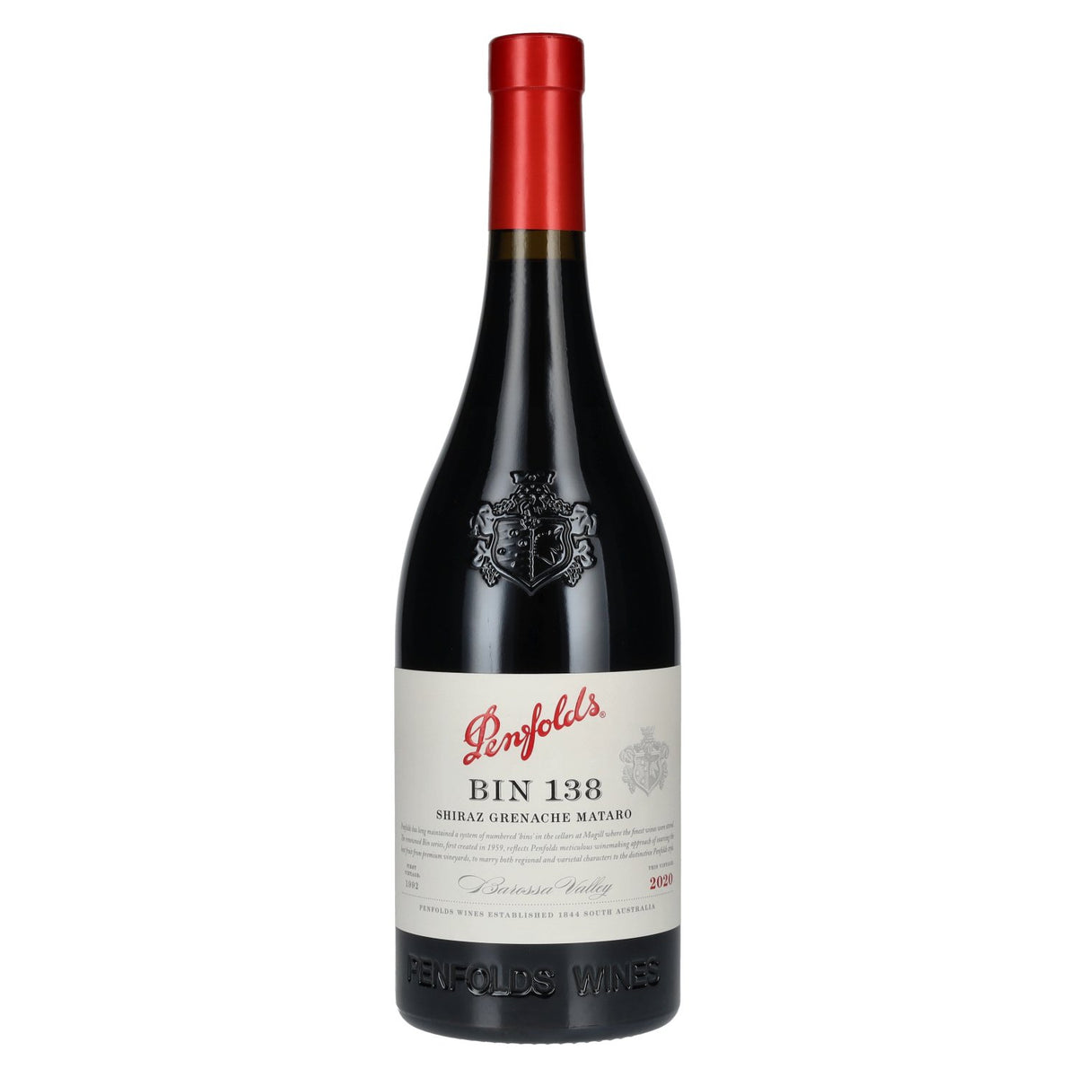Penfolds BIN 138 Shiraz Grenache Mataro 2020 14,5 % vol. 0,75 l