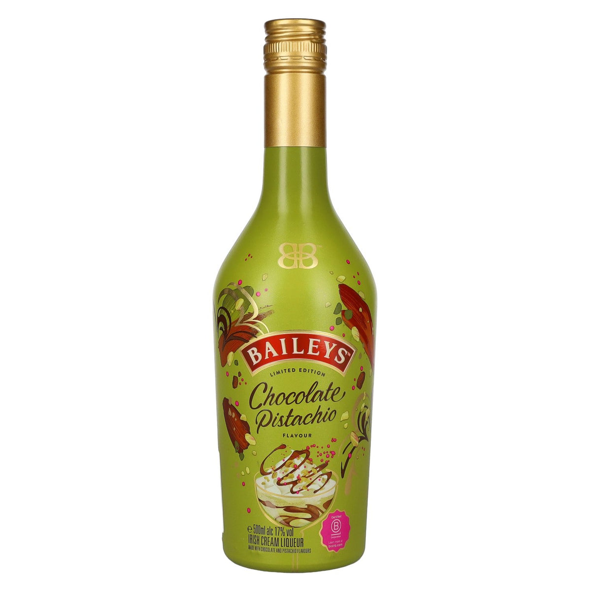 Baileys Chocolate Pistachio Irish Cream Likeur Limited Edition 17% vol. 0,5 l