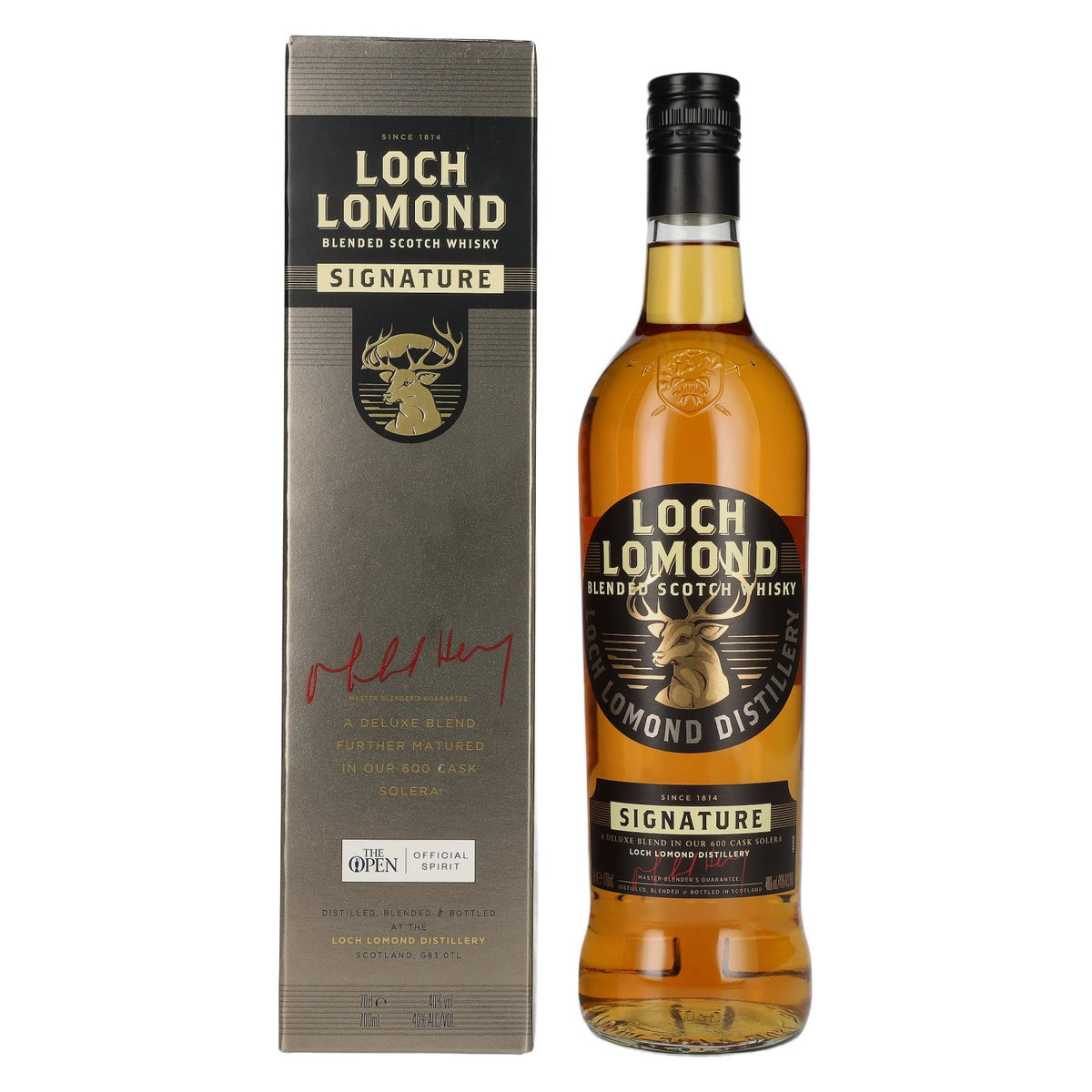 Loch Lomond SIGNATURE Blended Scotch Whisky 40% vol. 0.7l in a gift box