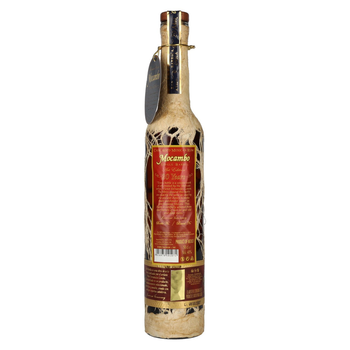 Mocambo Ron Añejo 20 Years Barrica Selecta Premium Art Edition 40% vol. 0.5 l