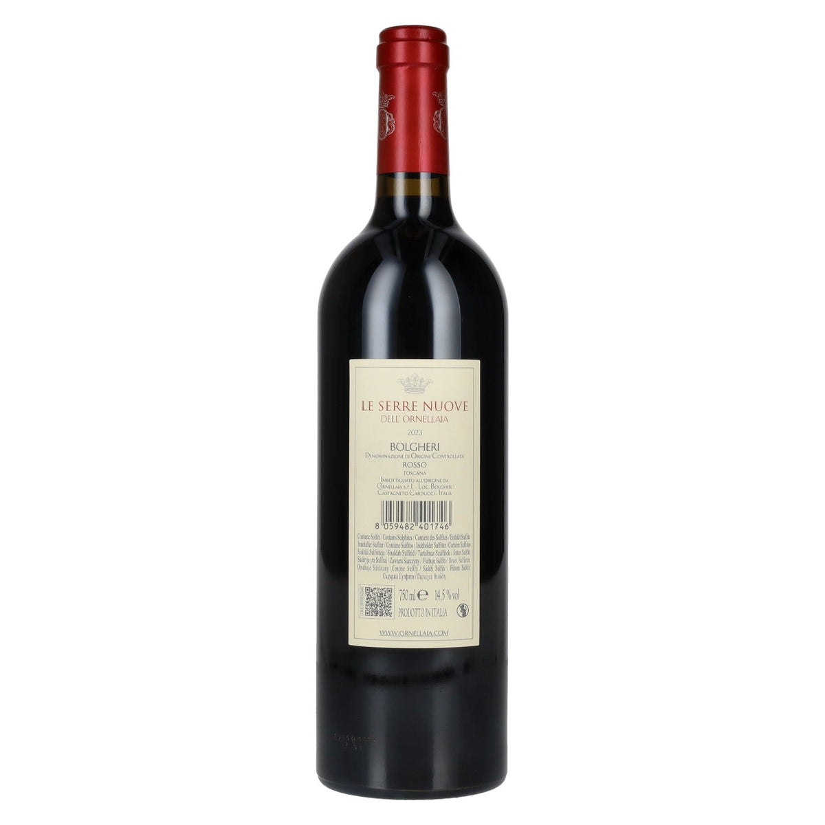 Le Serre Nuove dell’Ornellaia Bolgheri DOC 2023 14,5 % vol. 0,75 l
