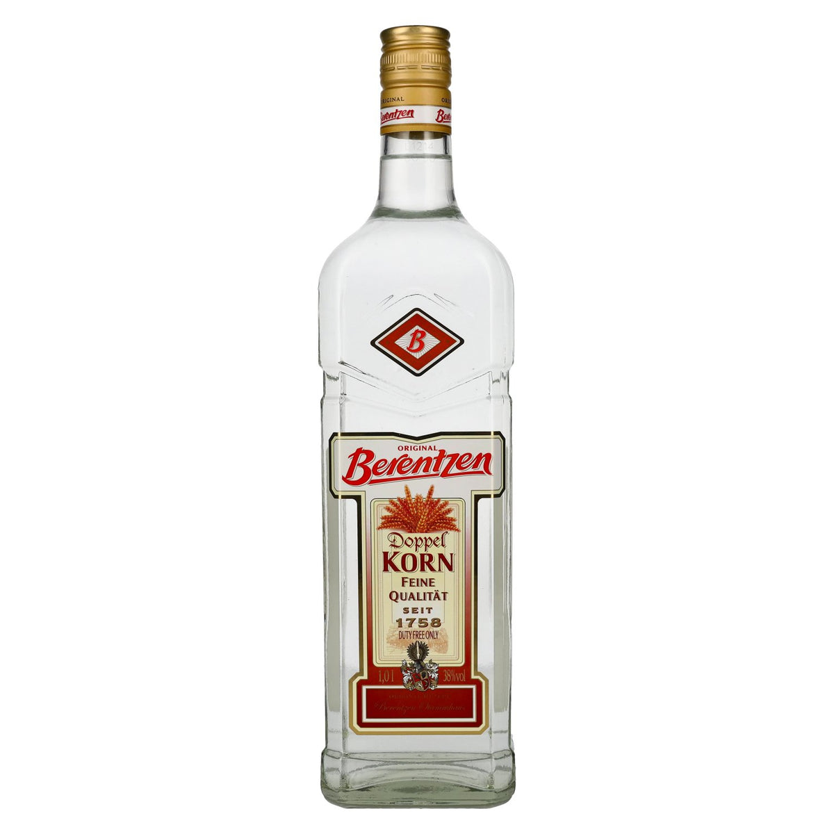 Berentzen Doppelkorn 38% vol. 1 l