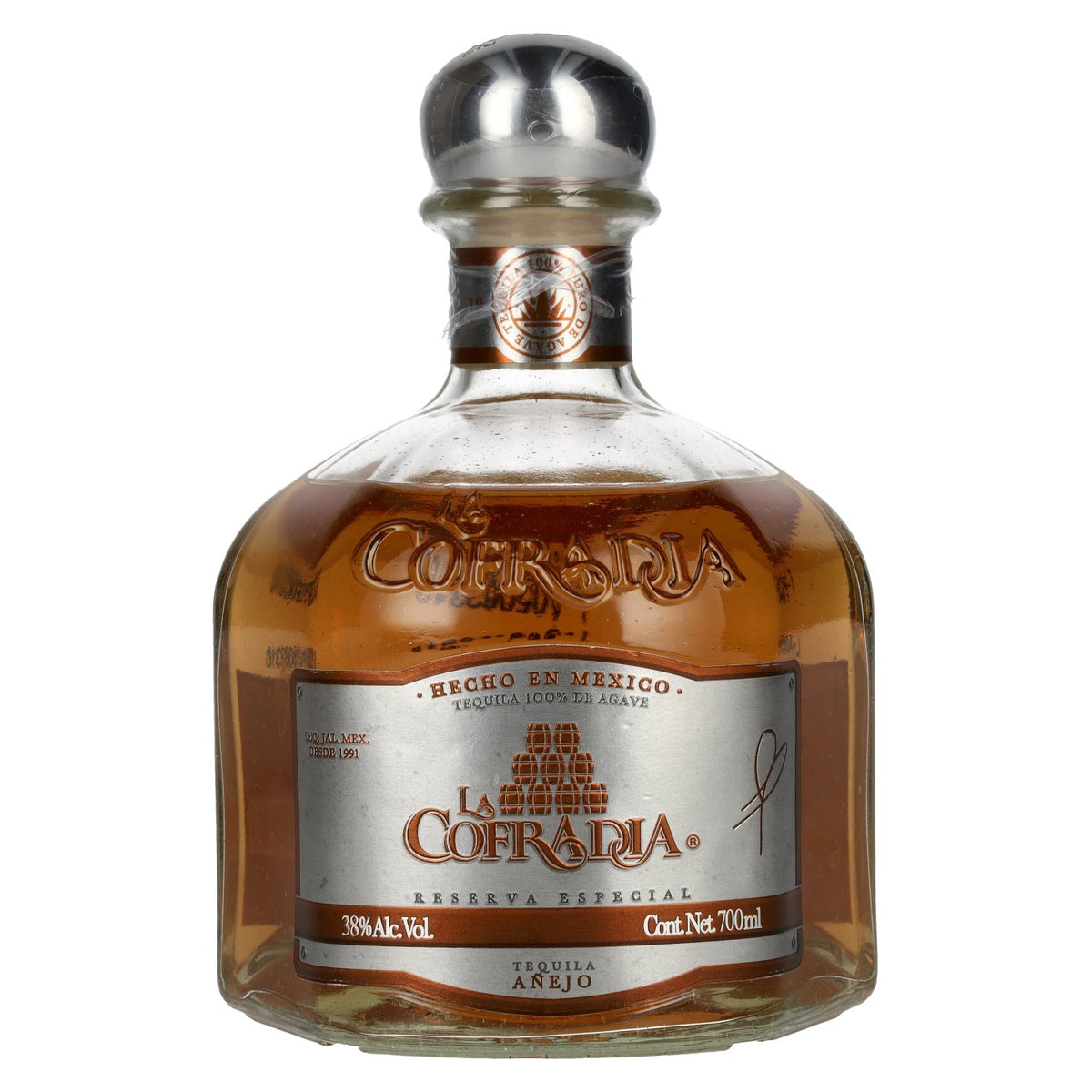 La Cofradia Tequila Añejo 100% Agave Reserva Especial 38% vol. 0,7 l