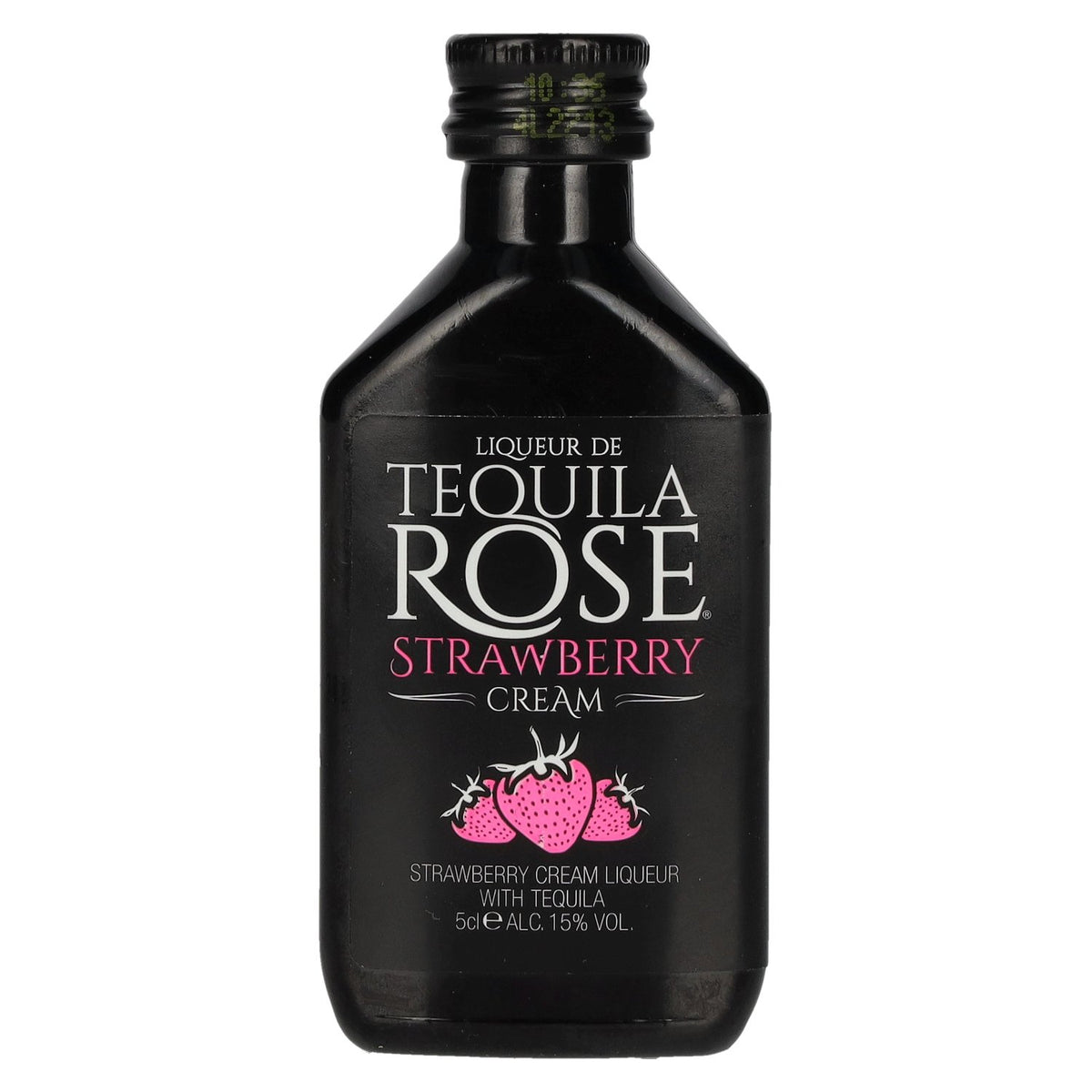 Liqueur de Tequila Rose à la crème de fraise, 15 % vol., 0,05 l, bouteille en PET