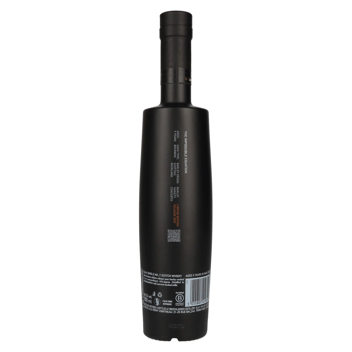 Octomore EDITION : 16.1 Single Malt d'Islay très tourbé, sortie 2025, 59,3 % vol., 0,7 l