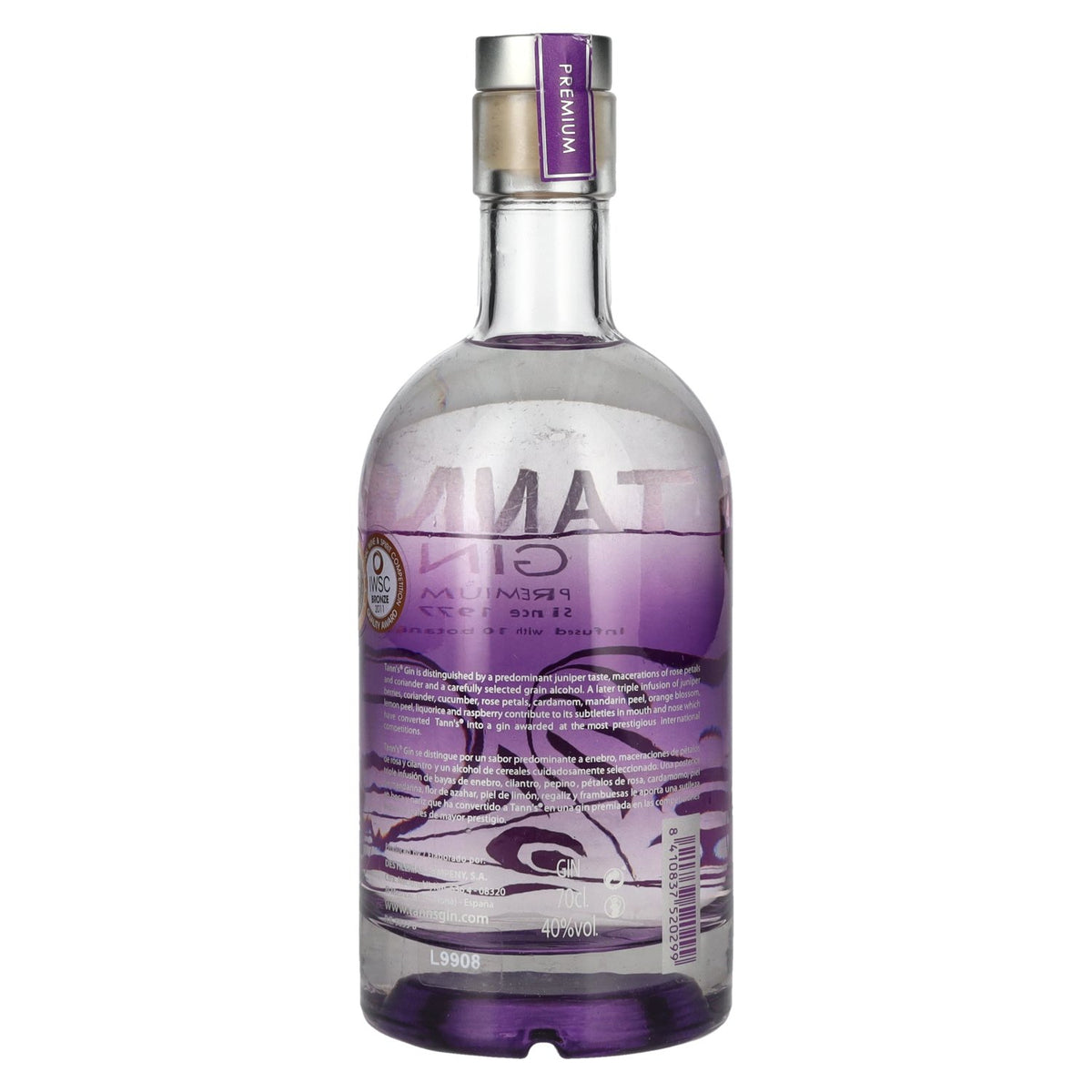 Tann's Premium Gin 40% vol. 0,7 l