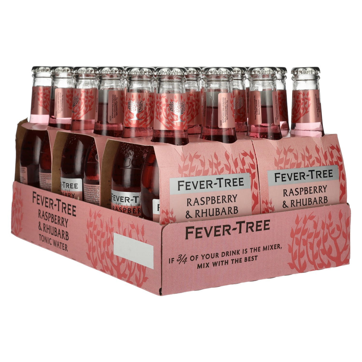Eau tonique Fever-Tree à la framboise et à la rhubarbe, 6 x 4 x 0,2 l