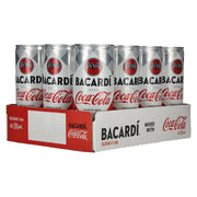 Bacardi Rum &amp; Coca Cola 5% vol. 12x0,25l canettes consignées