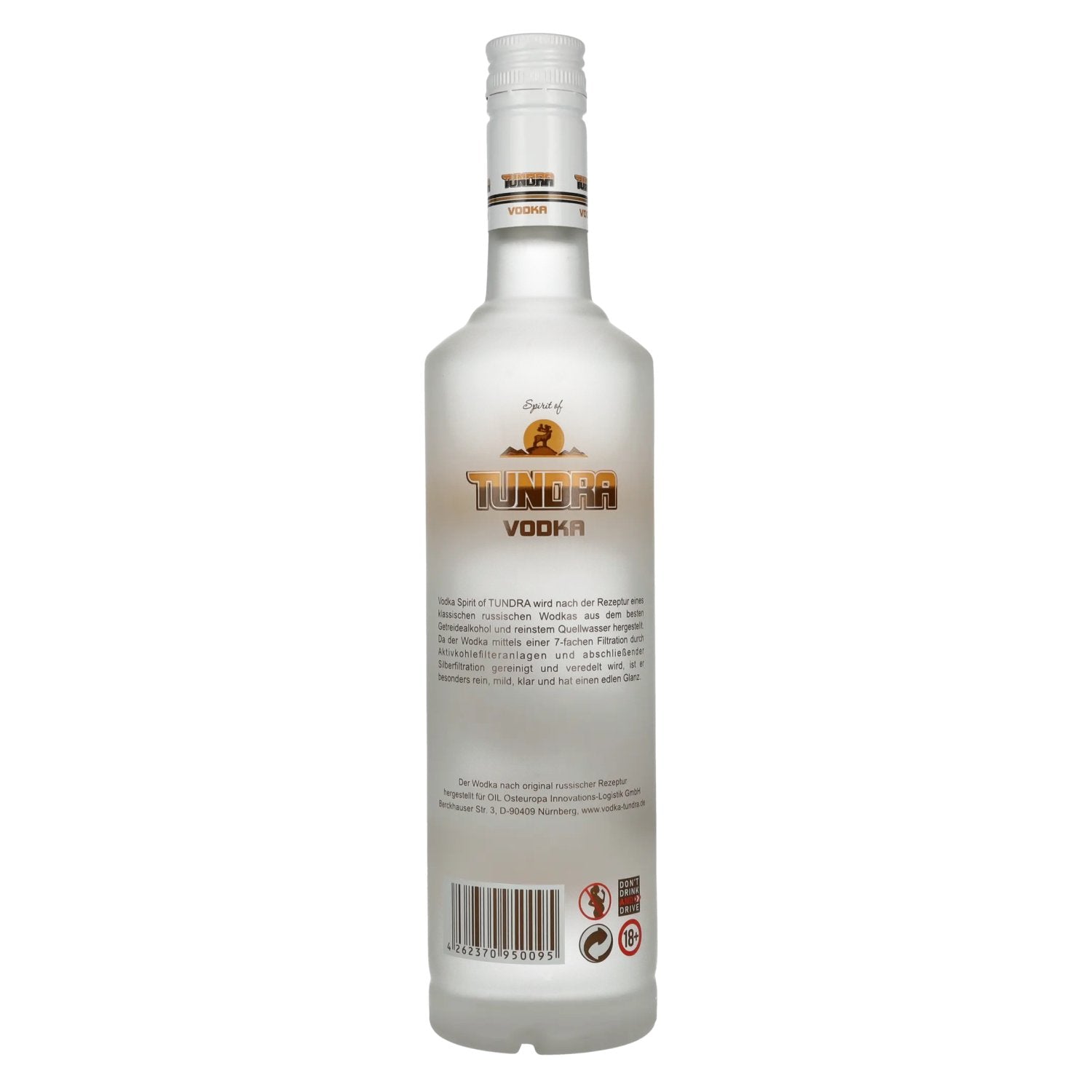 Tundra Vodka 40% Vol. 0,7l