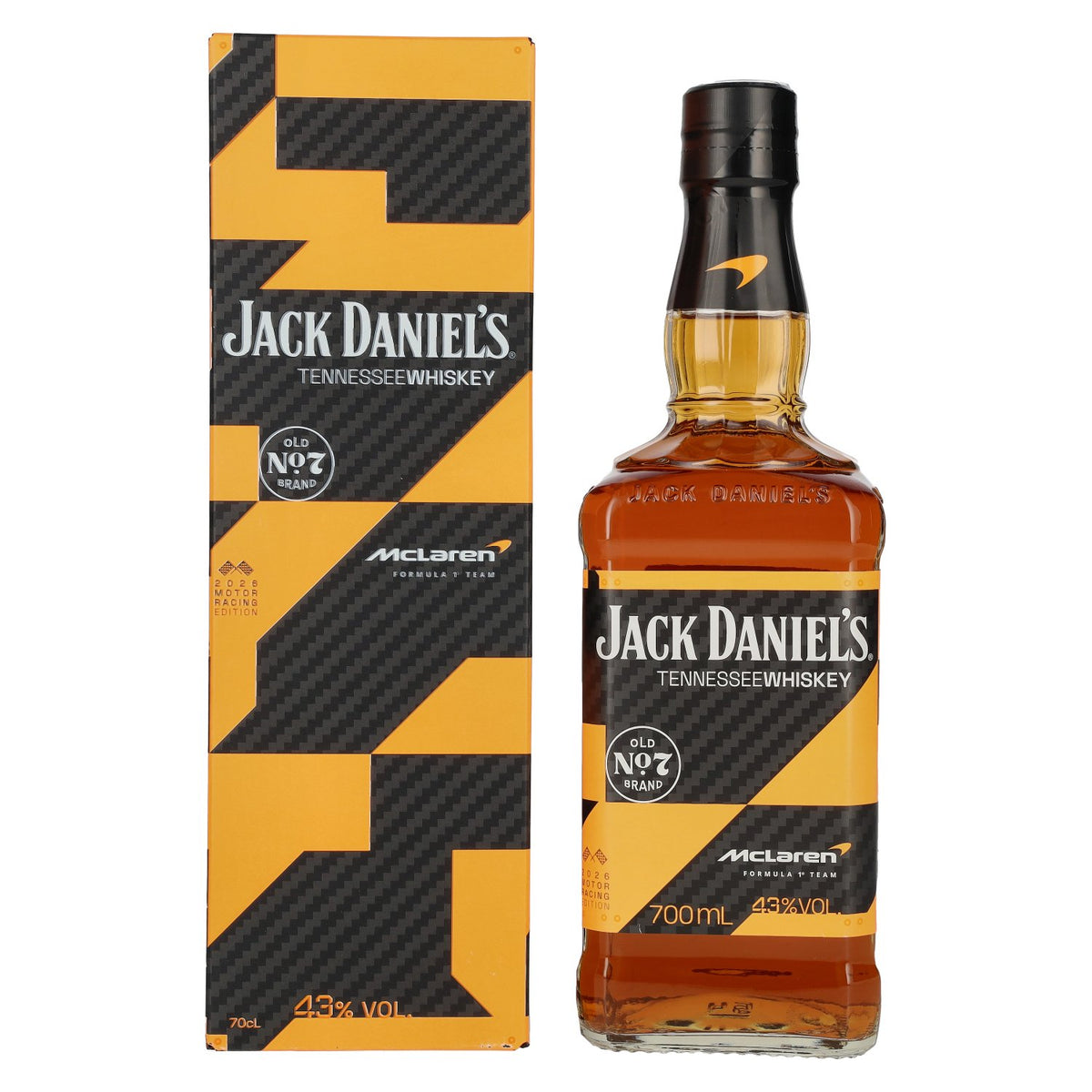 Jack Daniel's Old No. 7 Brand McLXJD Tennessee Whiskey Edition 2026 43% ABV 0.7l in a gift box