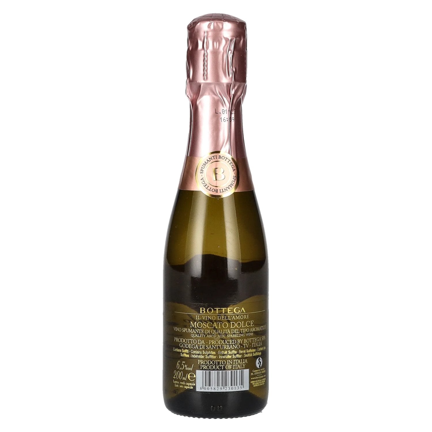 Bottega Petalo Moscato Il Vino dell' Amore 6,5% vol. 0,2l
