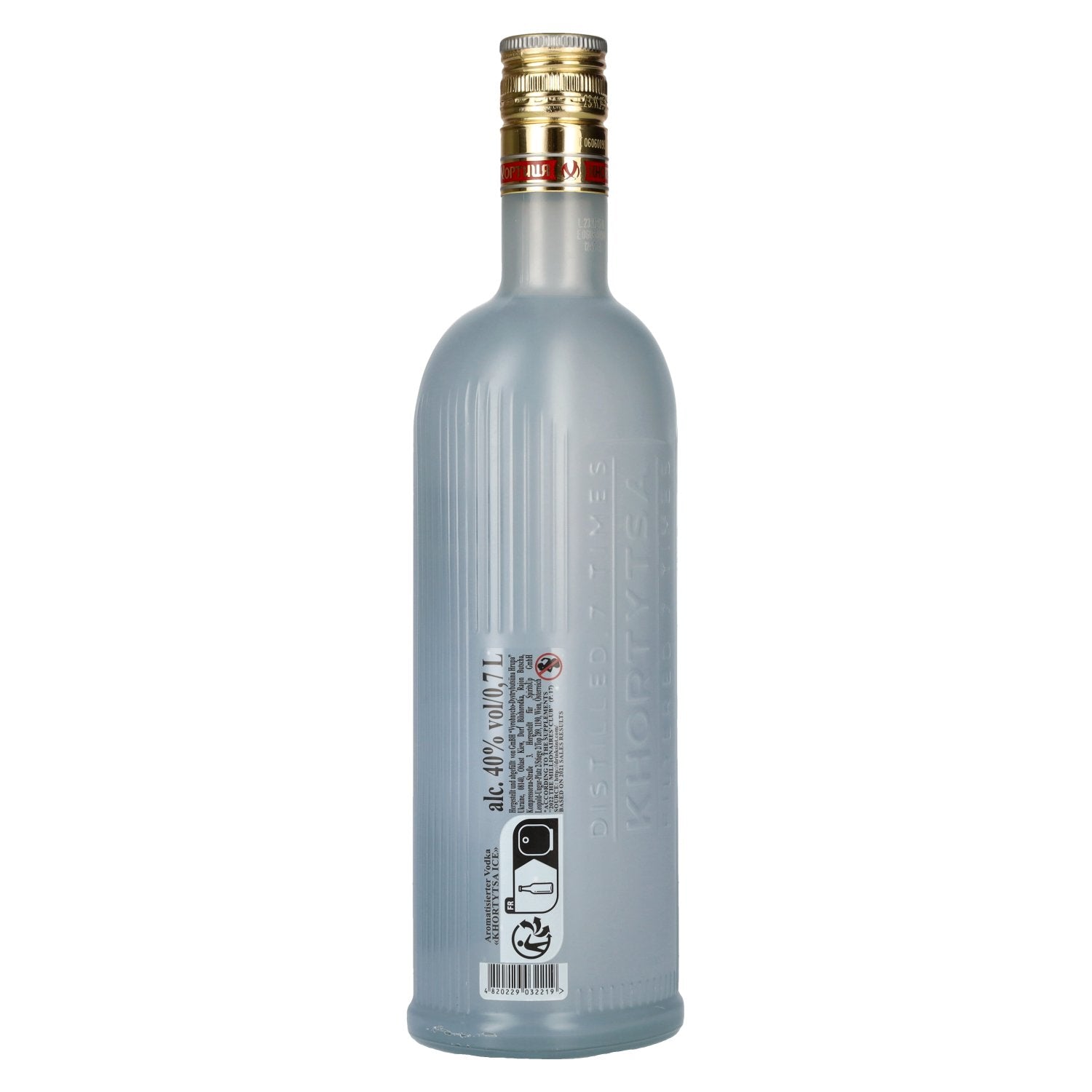 Khortytsa KHOR ICE Vodka 40% vol. 0,7l