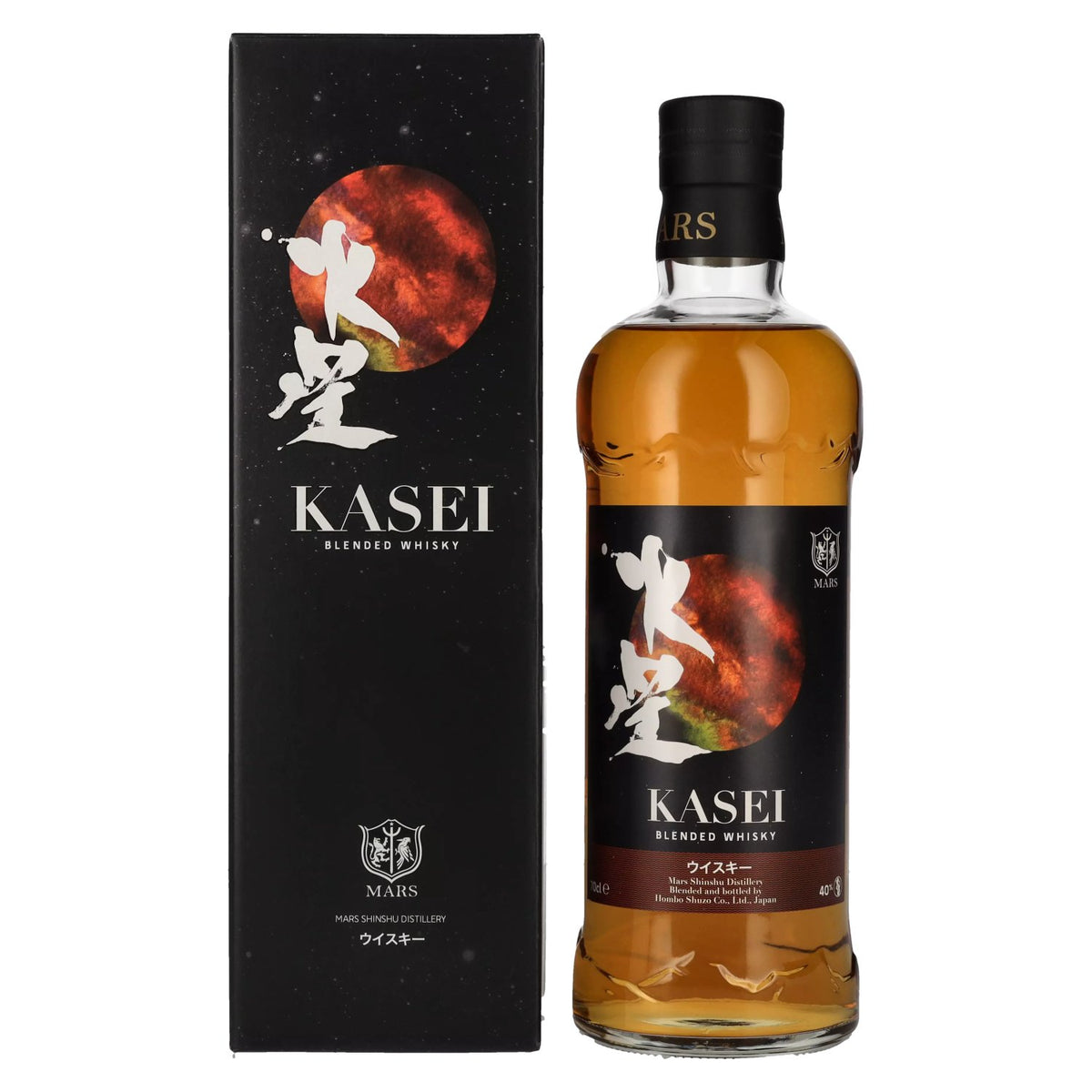 Mars KASEI Blended Whisky 40% vol. 0,7 l in geschenkverpakking