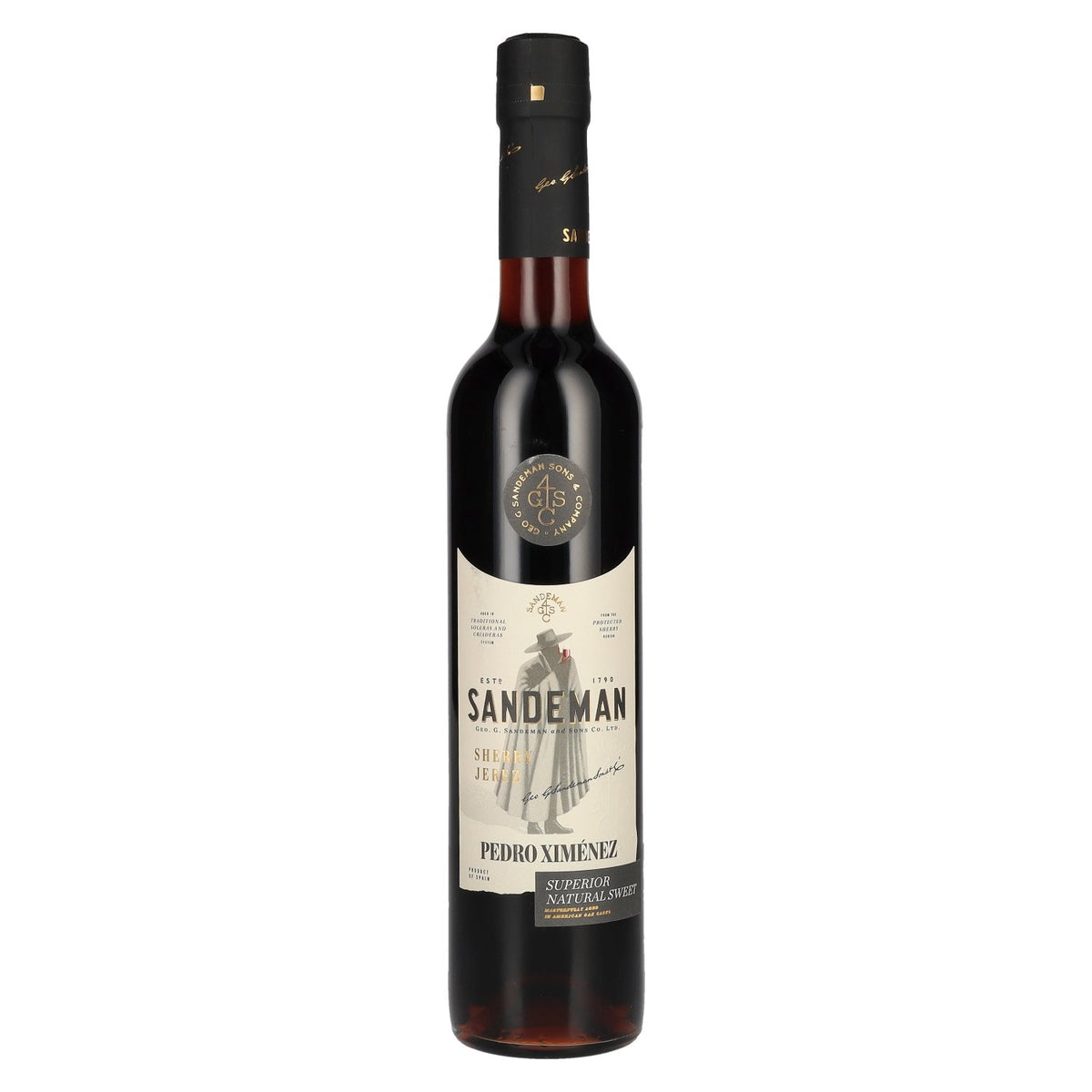 Sandeman PEDRO XIMÉNEZ Superior Natural Sweet Sherry Jerez 17 % vol. 0,5 l