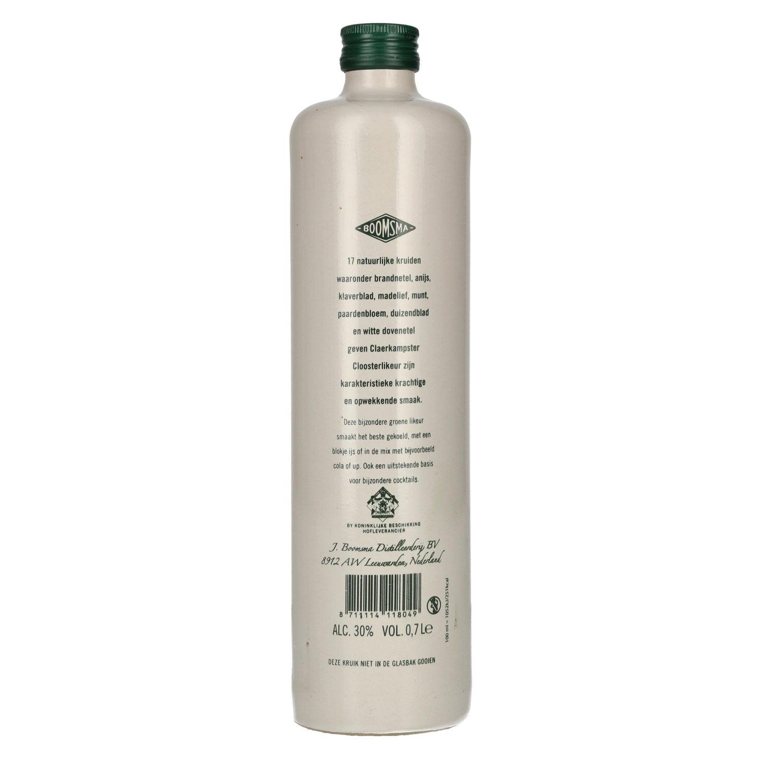 BOOMSMA Claerkampster Cloosterlikeur 30 % vol. 0,7 l
