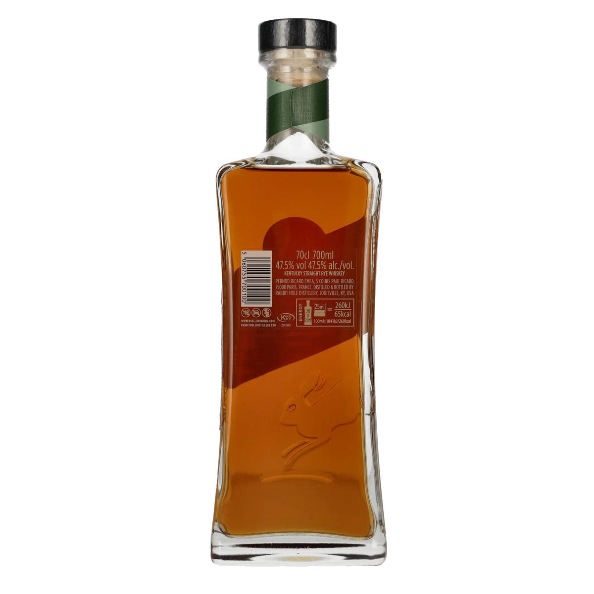 Rabbit Hole Boxergrail Kentucky Straight Rye Whiskey 47,5% vol. 0,7 l