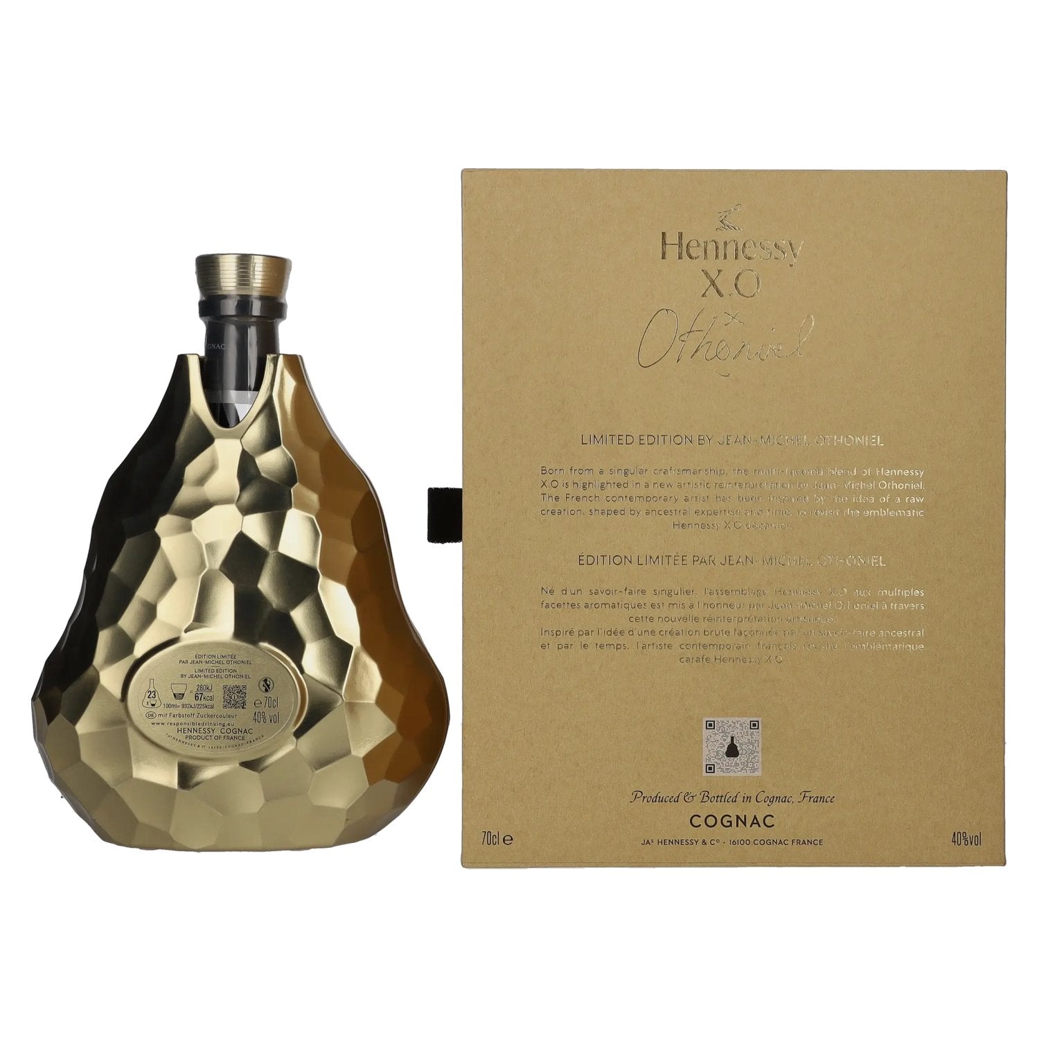 Hennessy X.O Cognac Jean Michel Othaniel 40% Vol. 0,7l in Geschenkbox