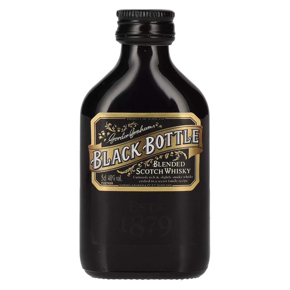 Whisky écossais assemblé Black Bottle, 40 % vol., 0,05 l