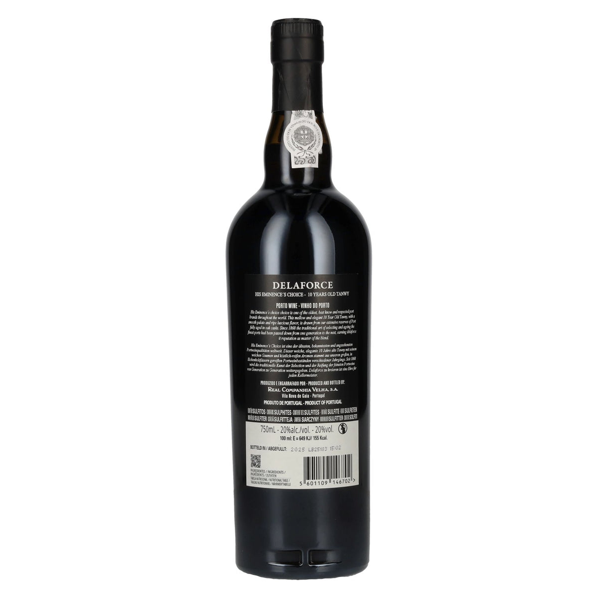 Delaforce HIS EMINANCE CHOICE Porto Tawny 10 ans d'âge, 20 % vol., 0,75 l