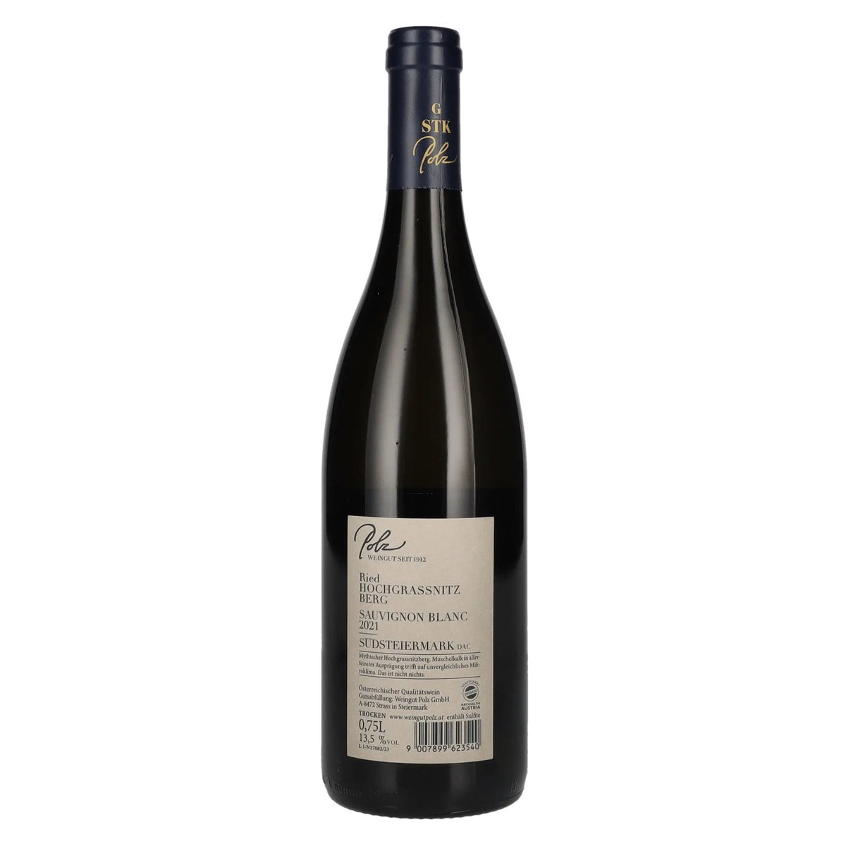 Polz Sauvignon Blanc South Styria Ried Hochgrassnitzberg DAC 2021 13.5% ABV 0.75l