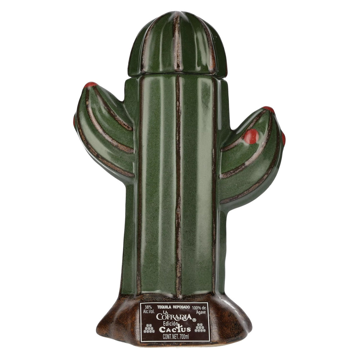 La Cofradia Tequila Reposado 100% agave, CACTUS-editie, 38% vol., 0,7 l
