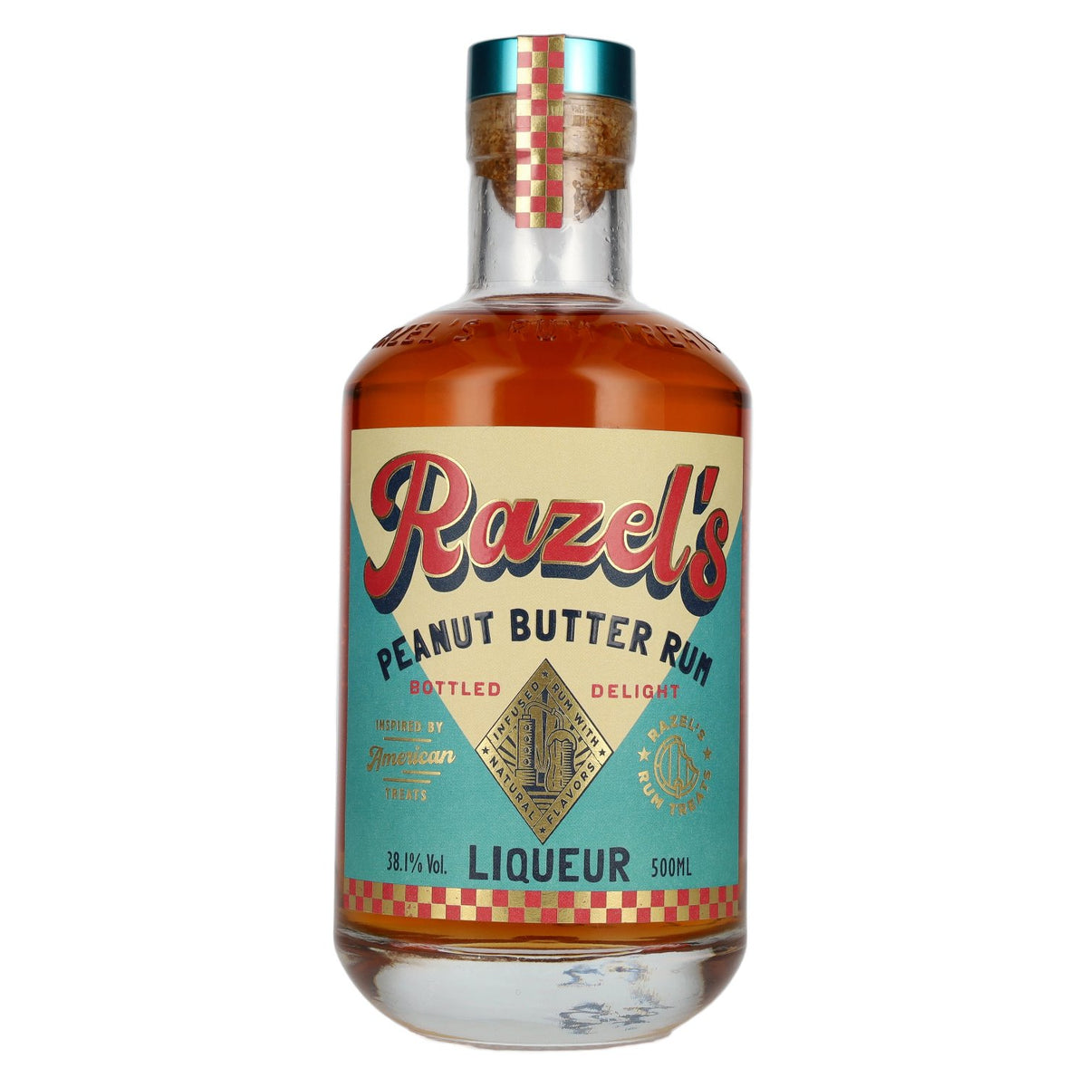 Razel's Peanut Butter Rum Liqueur 38.1% ABV 0.5 l