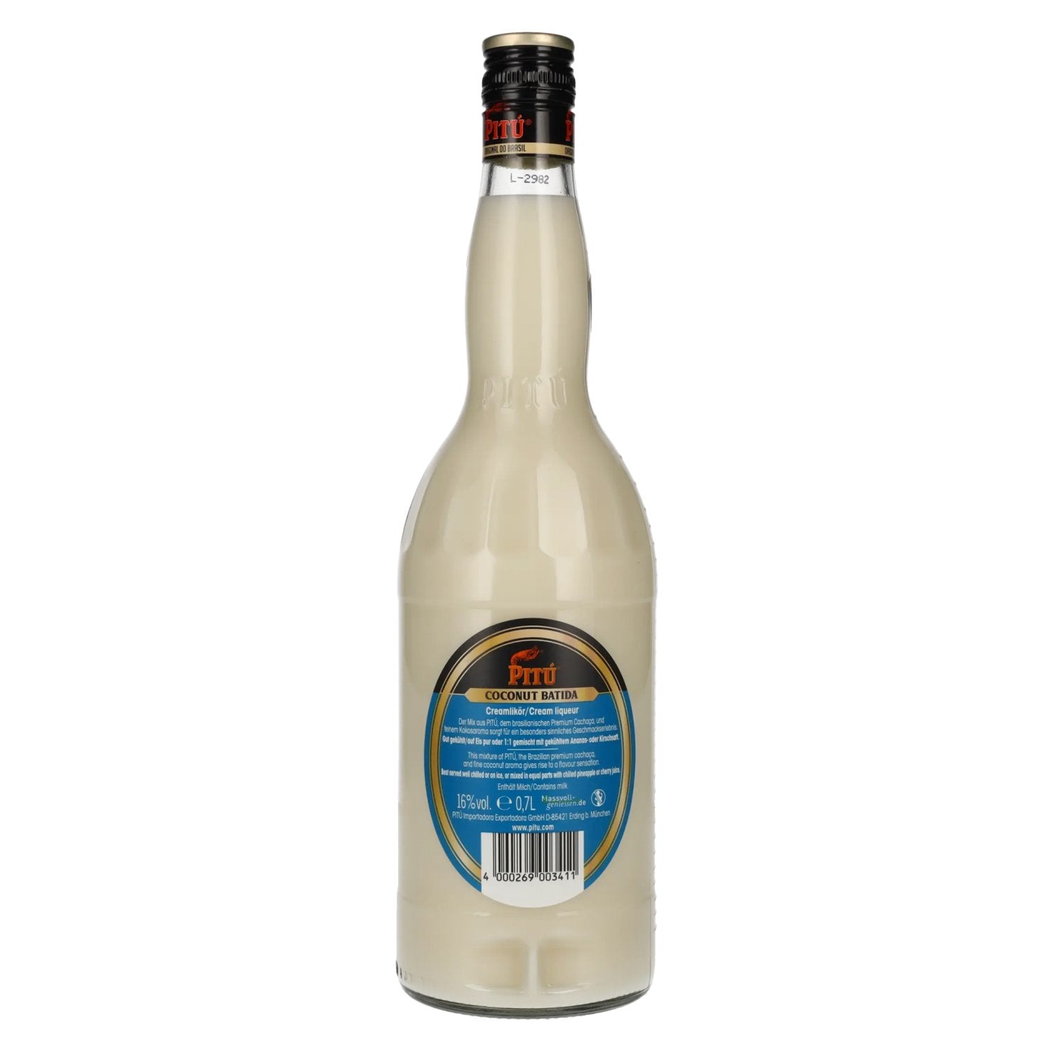 PITÚ Coconut Batida 16% Vol. 0,7l