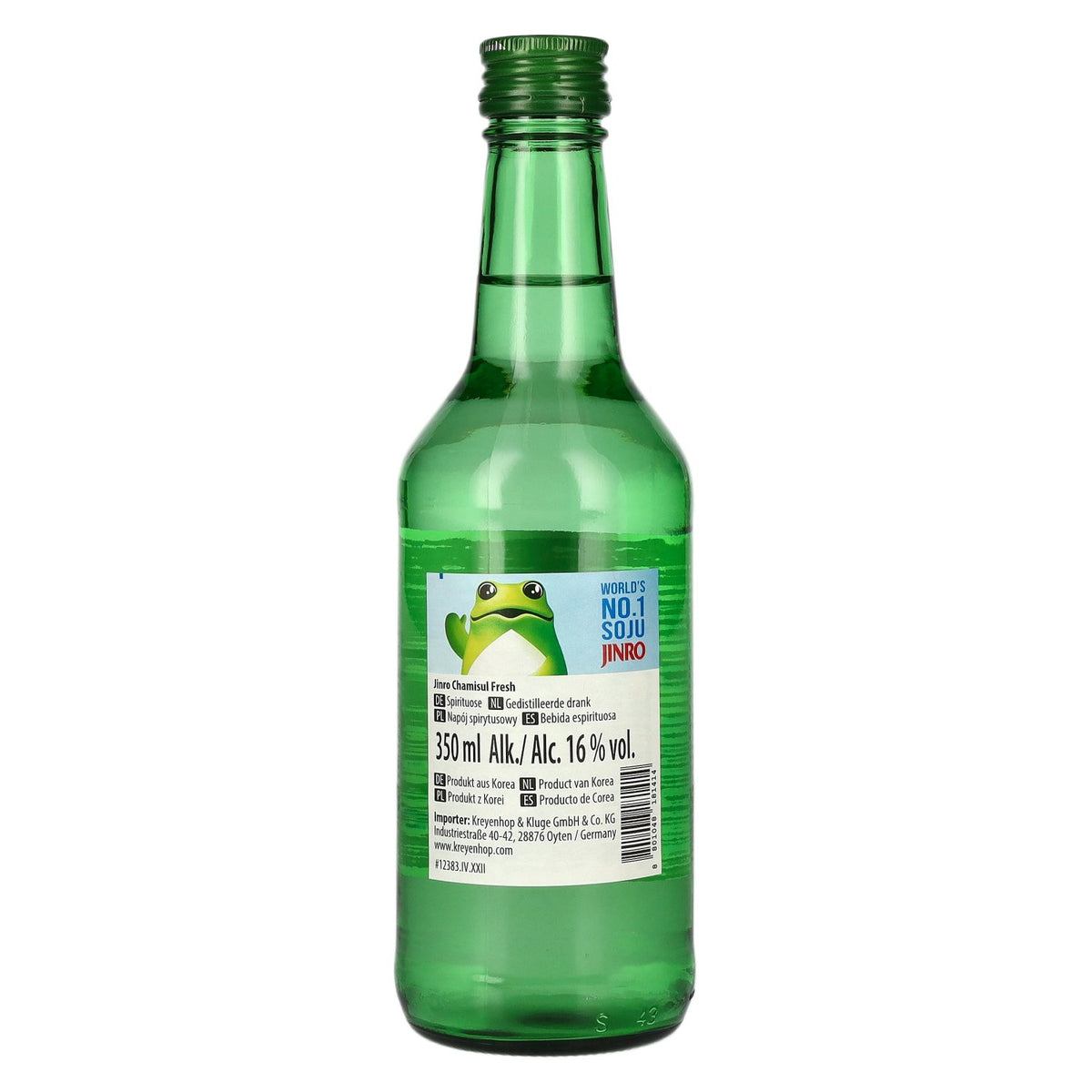 Jinro Chamisul Original 16% vol. 0,35 l