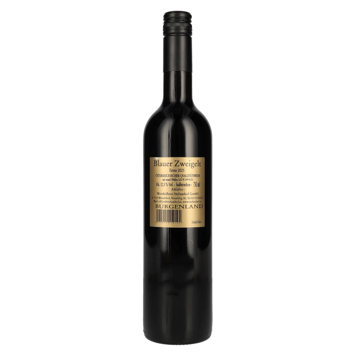 Stefanshof Blauer Zweigelt 2023 12,5% Vol. 0,75l