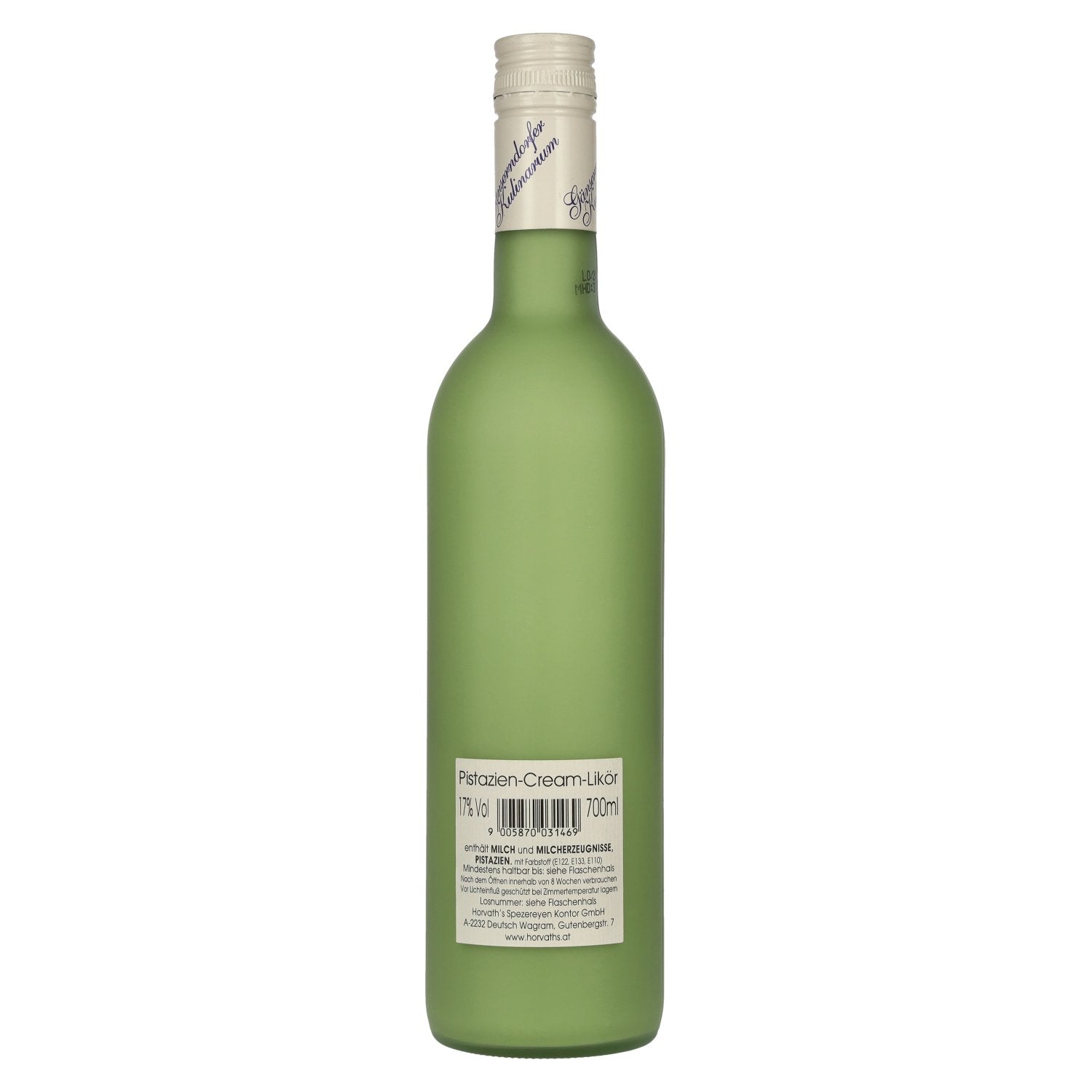 Gänserndorfer Kulinarium Pistachio Cream Liqueur 17% vol. 0.7l