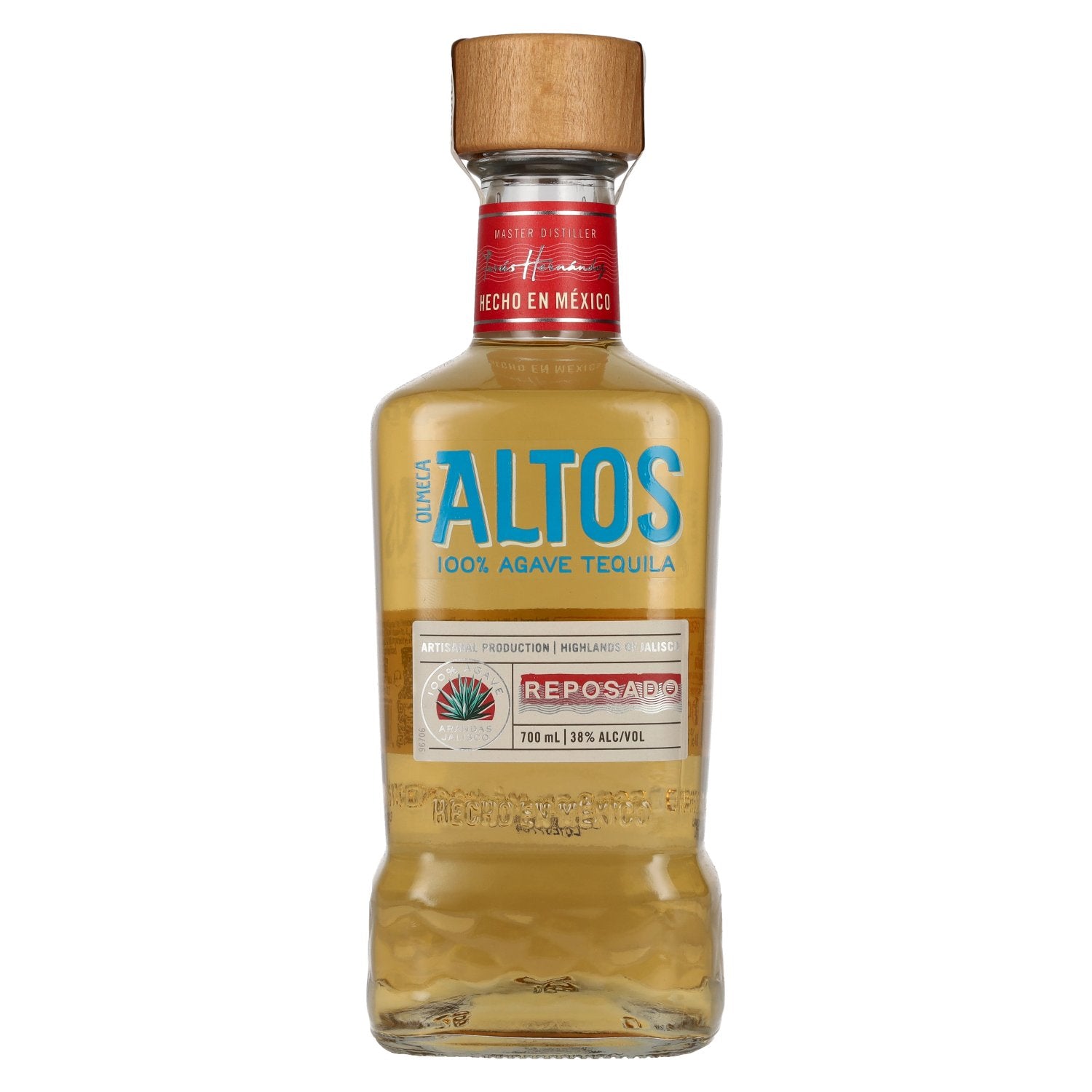 Olmeca Altos Tequila Reposado 100% Agave 38% Vol. 0,7l