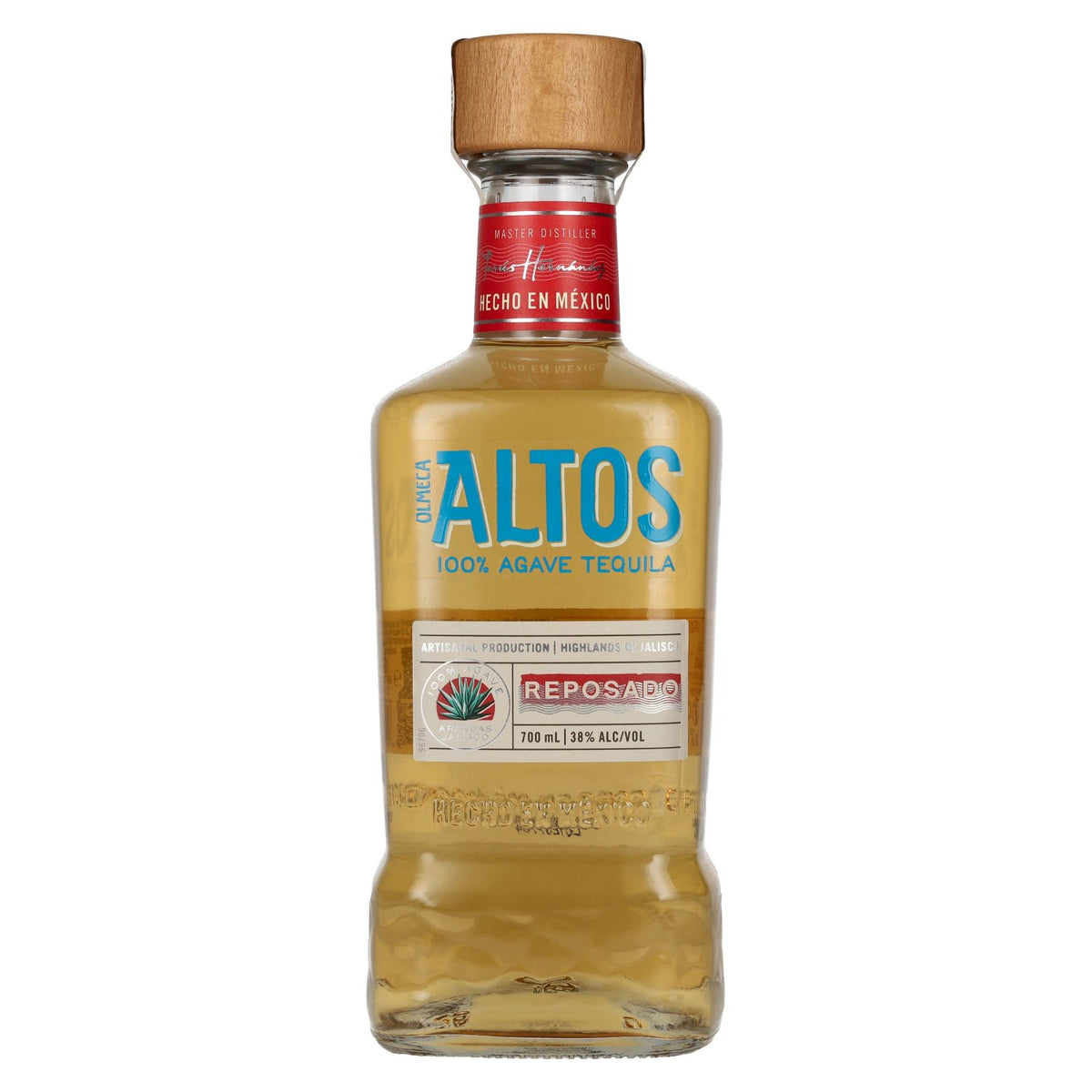 Olmeca Altos Tequila Reposado 100% Agave 38% Vol. 0,7l