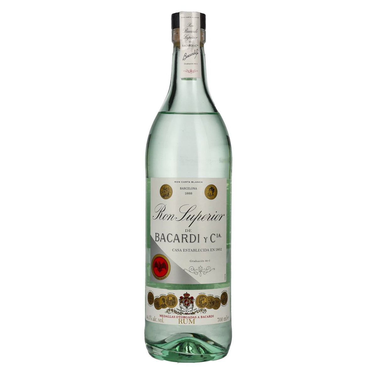 Bacardi Ron Carta Blanca Superior Heritage 1909 44,5% vol. 0,7 l