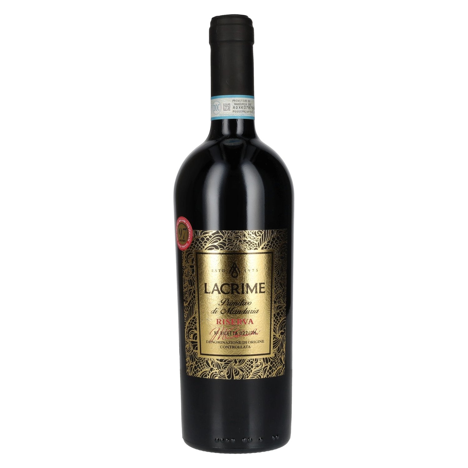 Lacrime Primitivo di Manduria Riserva 2022 14,5% Vol. 0,75l