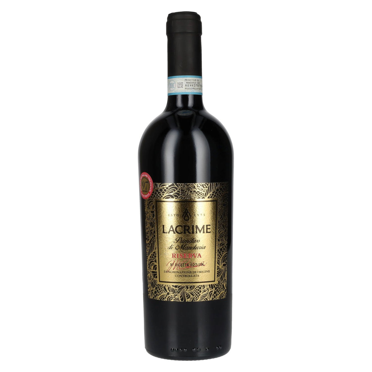 Lacrime Primitivo di Manduria Riserva 2022 14.5% ABV 0.75 l
