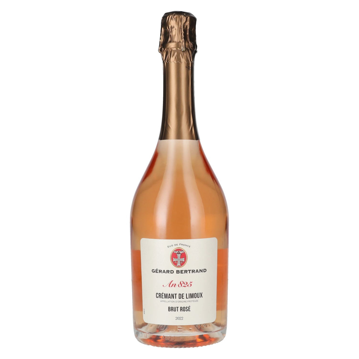 Gérard Bertrand An825 Crémant de Limoux Brut Rosé AOP 2022 12.5% ABV 0.75l