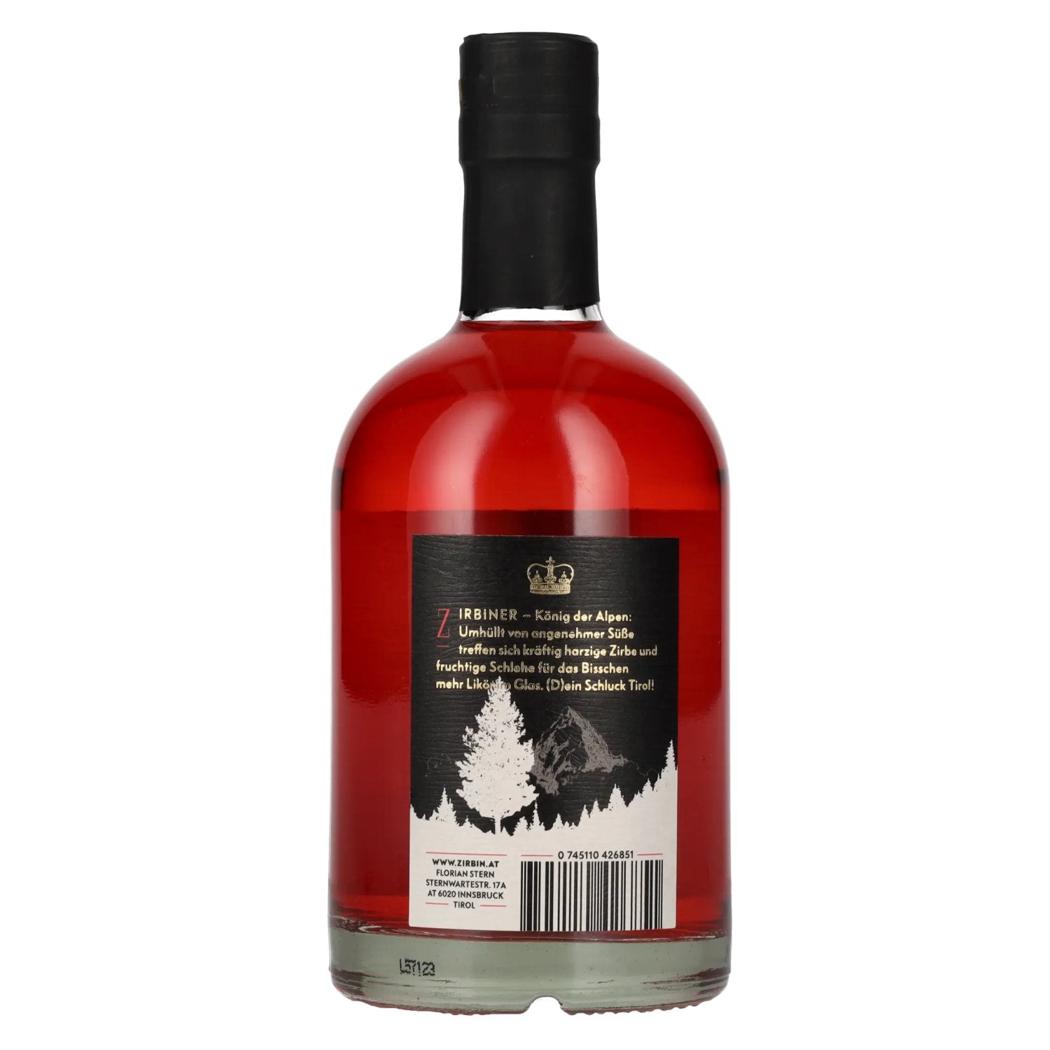Zirbiner Liqueur avec Zirbe 26% vol. 0,5l