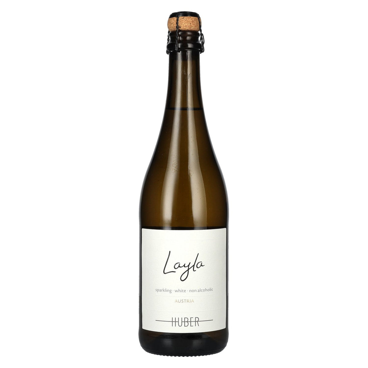 Huber Layla Sparkling White sans alcool 0,75 l