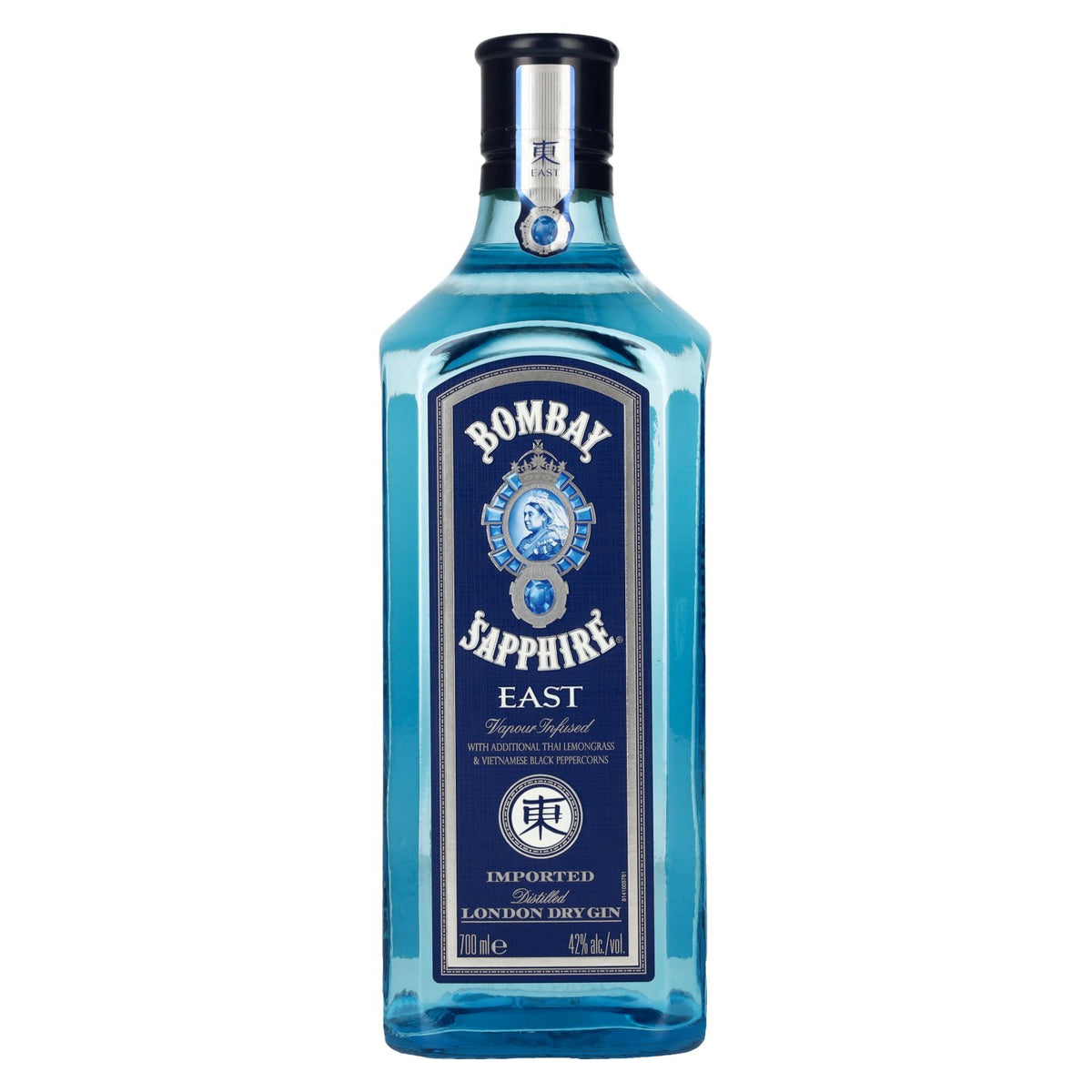 Bombay SAPPHIRE EAST Gin London Dry distillé, 42 % vol., 0,7 l