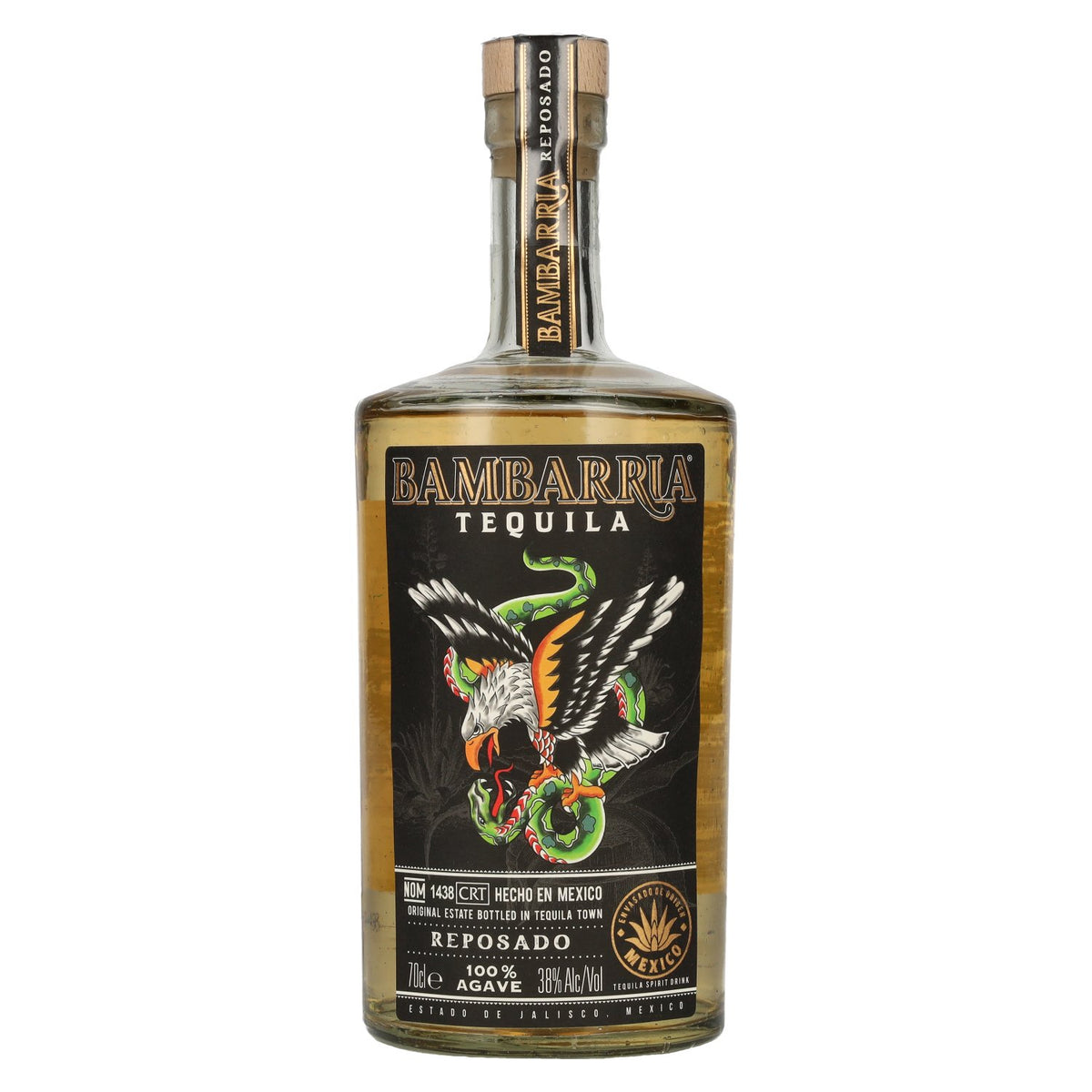 Bambarria Tequila Reposado 100% agave 38% vol. 0,7 l
