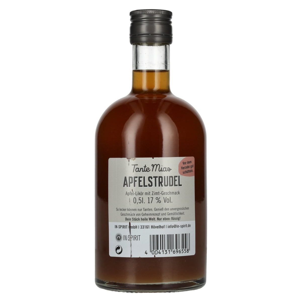 Tante Mias Apfelstrudel Apple Liqueur 17% ABV 0.5l