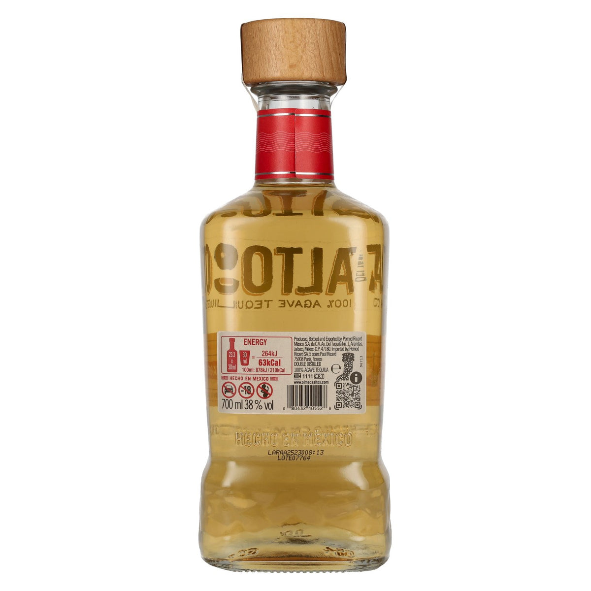 Tequila Olmeca Altos Reposado 100 % agave, 38 % vol., 0,7 l