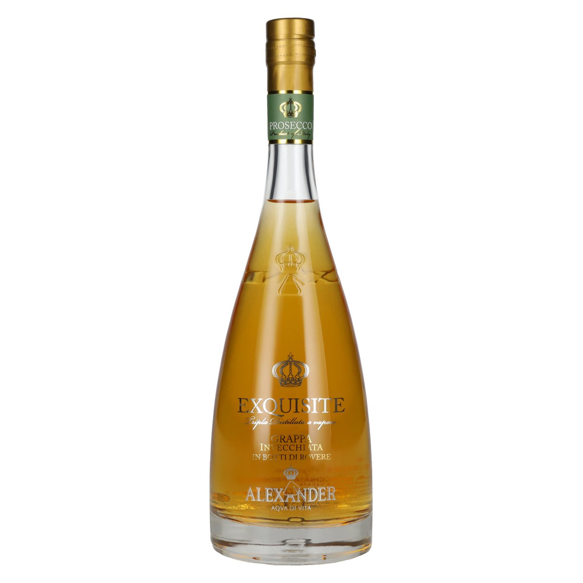 Bottega Alexander Exquisite Aqva Di Vita Grappa Invecchiata Prosecco 38% vol. 0,7 l