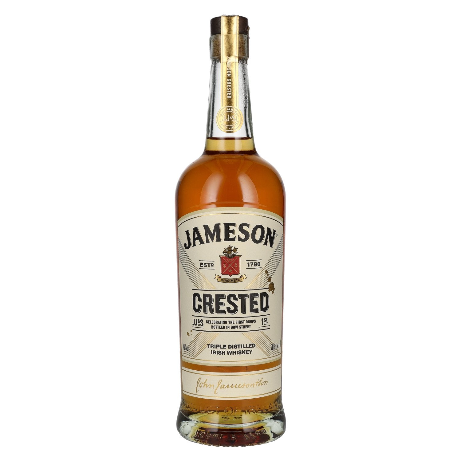 Jameson CRESTED Triple Distilled Irish Whiskey 40% vol. 0,7l