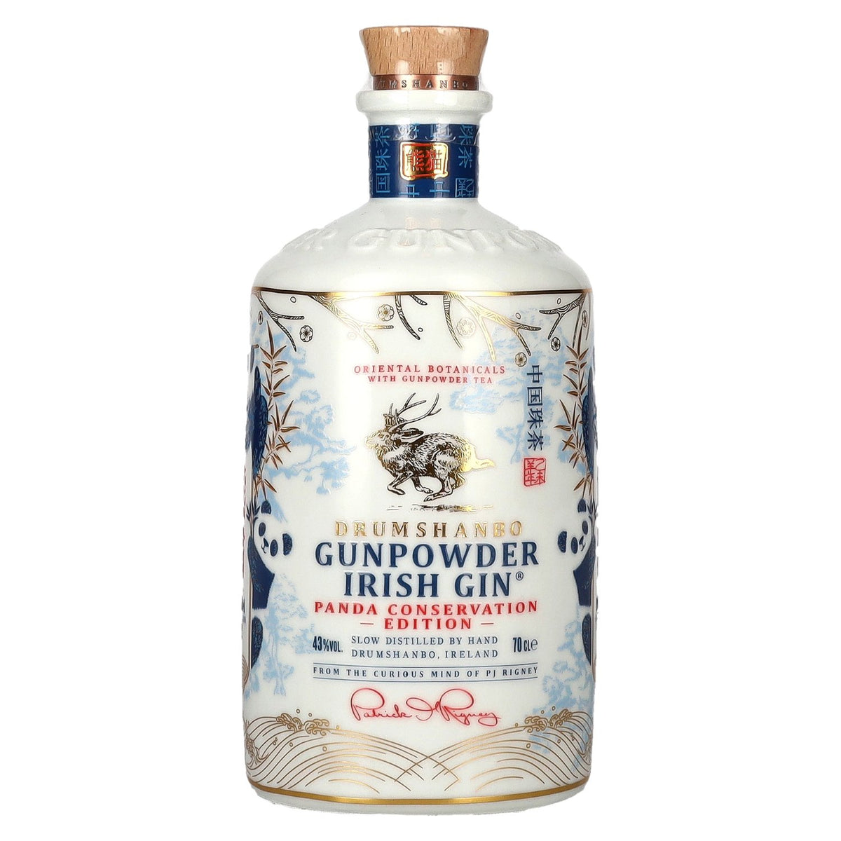 Drumshanbo Gunpowder Irish Gin Panda Conservation Edition 43% ABV 0.7l