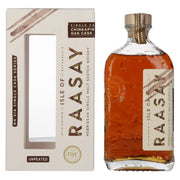 Isle of Raasay 5-Year-Old Chinkapin Oak Single Malt 61.4% ABV 0.7 litres in a gift box