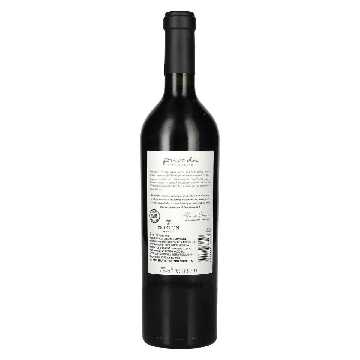 Bodega Norton Privada Family Blend 2023 14.5% ABV 0.75l